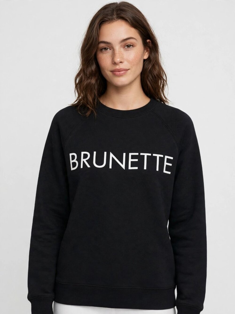 Brunette the Label Black 'BRUNETTE' Sweatshirt – XS/S